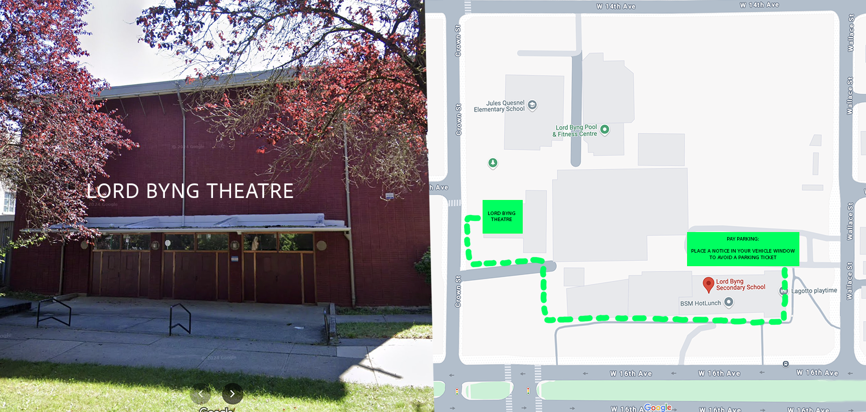 Lord Byng Location